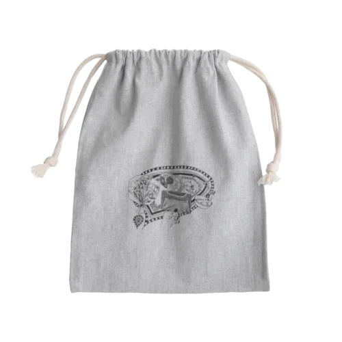 想い Mini Drawstring Bag