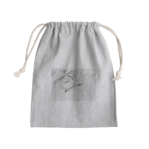 滑走 飛行機 Mini Drawstring Bag