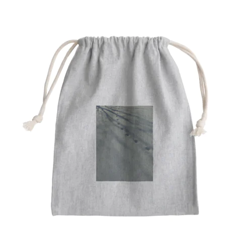 201612171227001　狐の足跡 Mini Drawstring Bag