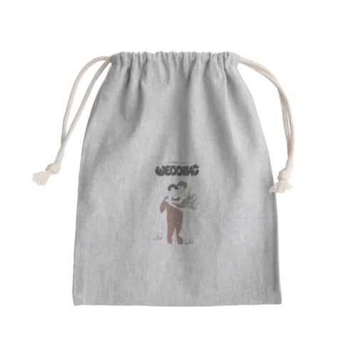 2人の合言葉を思いやり Mini Drawstring Bag