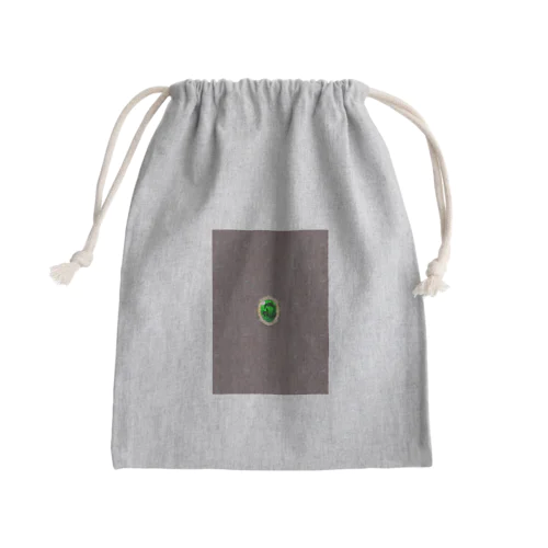 ガーネット(緑) Mini Drawstring Bag