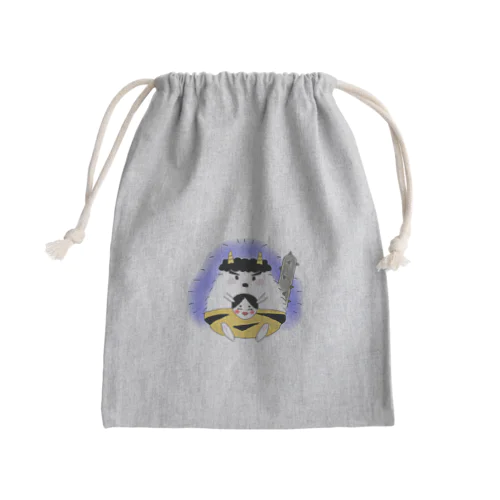 ハリネズミのステラ Mini Drawstring Bag