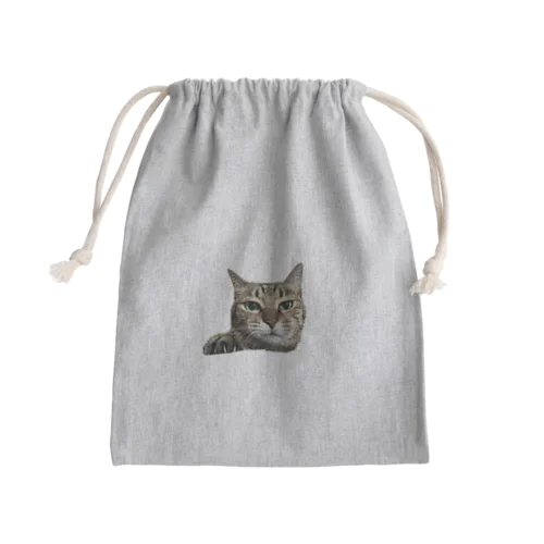 ギンちゃん Mini Drawstring Bag