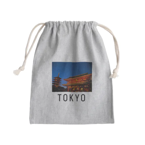 TOKYO Mini Drawstring Bag