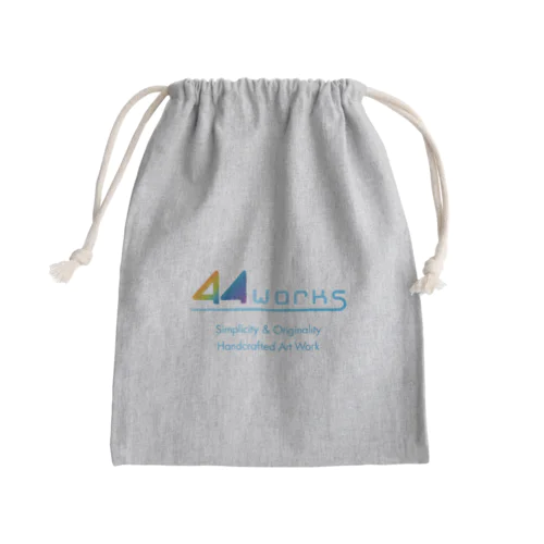 よんよん横ロゴ Mini Drawstring Bag