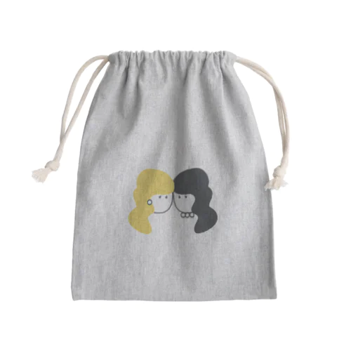 ツインズ Mini Drawstring Bag