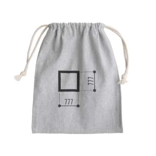 777 Mini Drawstring Bag