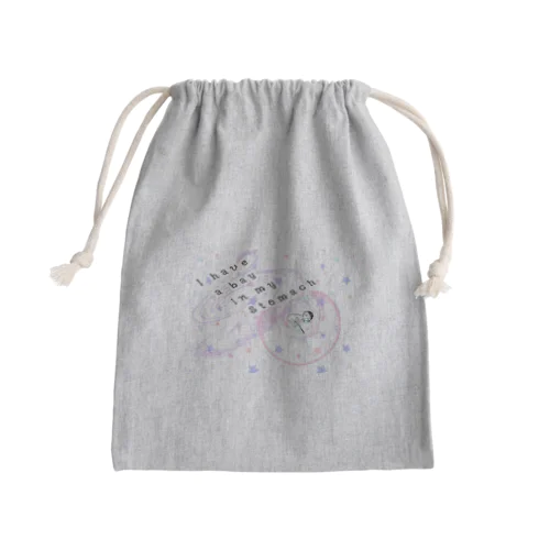 妊婦さんに優しくしてください🙇‍♀️ Mini Drawstring Bag
