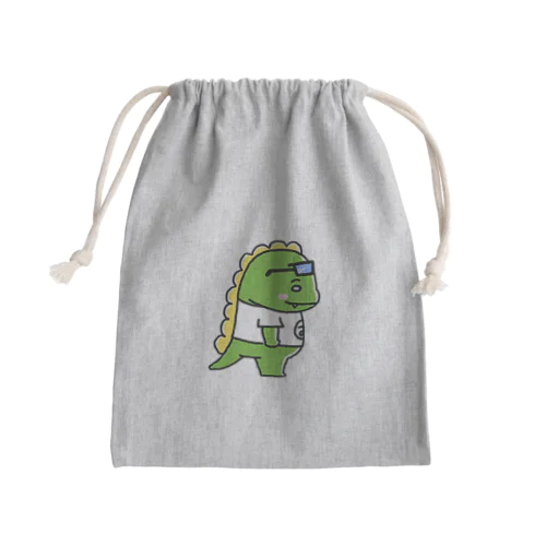 むびおきんちゃく(横向き) Mini Drawstring Bag
