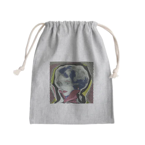 僕の彼女 Mini Drawstring Bag