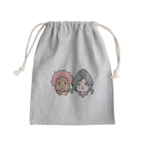 ユメナマコとマッコウクジラ Mini Drawstring Bag