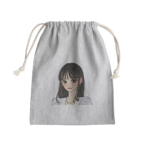 アラサー女のパチ日記公式グッズ Mini Drawstring Bag