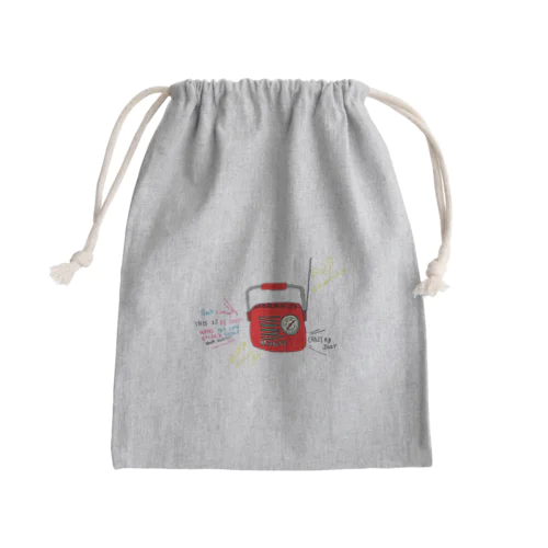 RADIO Mini Drawstring Bag