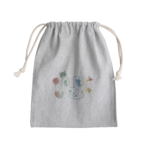 うさぎさん Mini Drawstring Bag