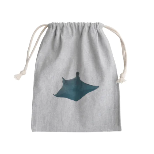 マンタくん Mini Drawstring Bag