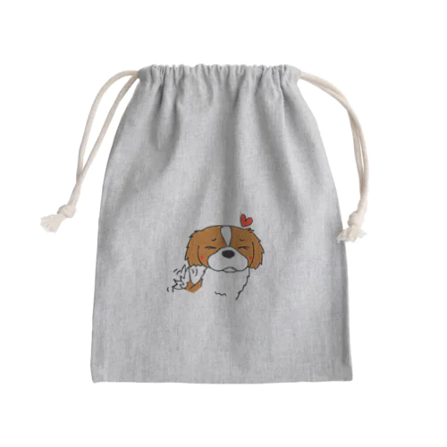 殿の愛嬌 Mini Drawstring Bag