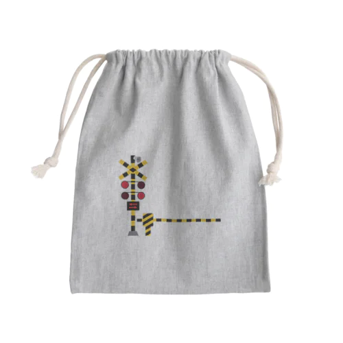 ふみきりかんかん Mini Drawstring Bag