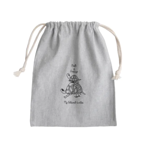 ジョージとボルト Mini Drawstring Bag