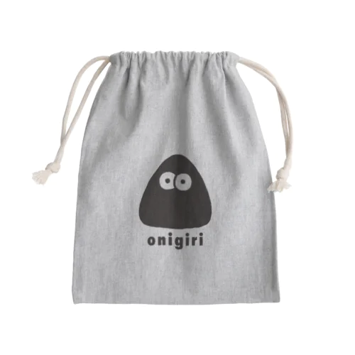 おにぎり Mini Drawstring Bag