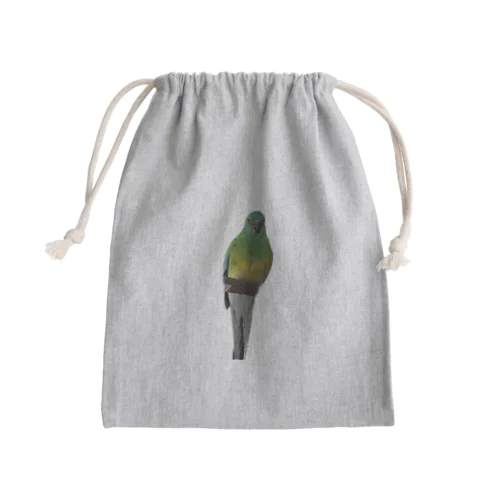 ビセイインコ Mini Drawstring Bag