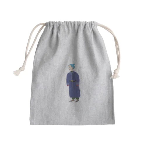 雪国の女の子 Mini Drawstring Bag