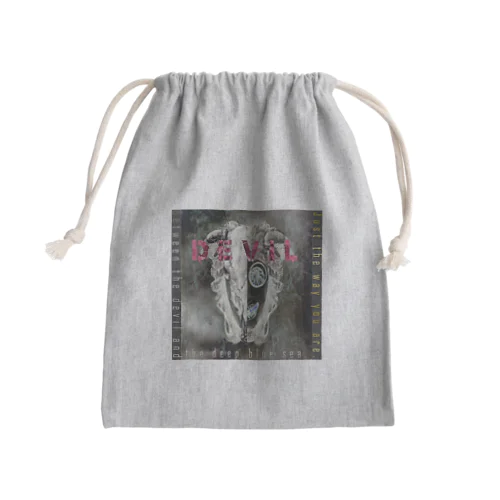 DEVIL　「Just the way you are .」 Mini Drawstring Bag