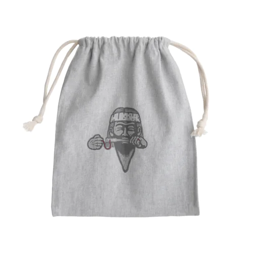 ★ムックリフリーク両面Tシャツ★ Mini Drawstring Bag