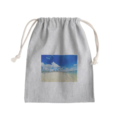 アラハビーチ Mini Drawstring Bag