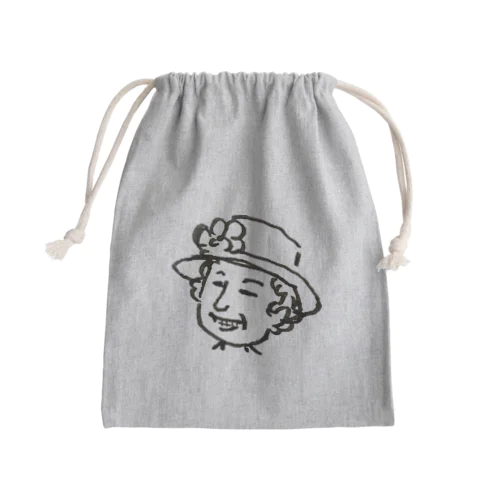 R. I.P.クイーン Mini Drawstring Bag