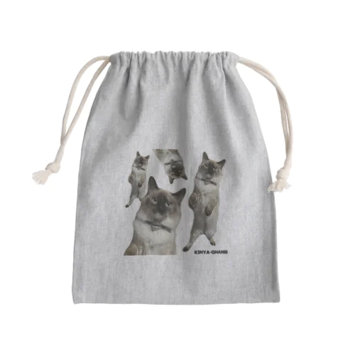 みえまぁすぅかぁ？ Mini Drawstring Bag