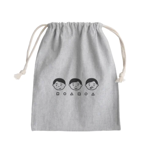 巾着袋（いっつ君） Mini Drawstring Bag