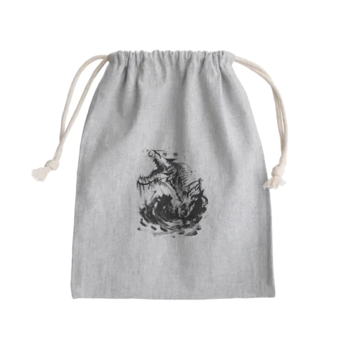 水辺を翻弄する刺客 Mini Drawstring Bag