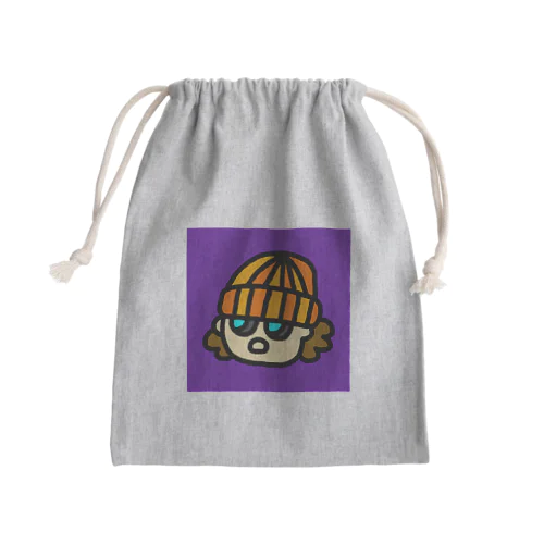 A Boy 001 Mini Drawstring Bag