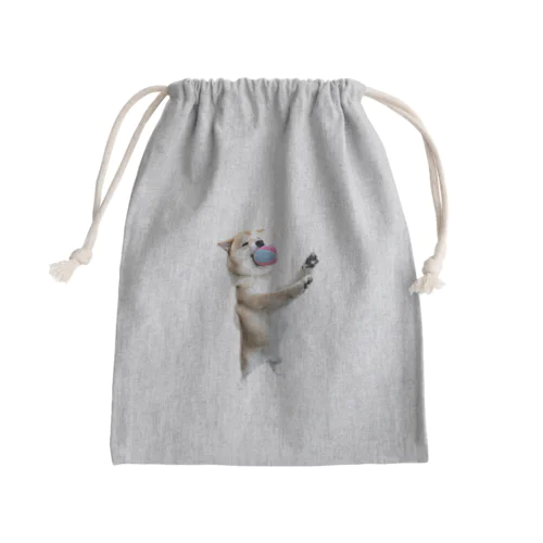 shibaholmes 柴犬ホームズ4 Mini Drawstring Bag