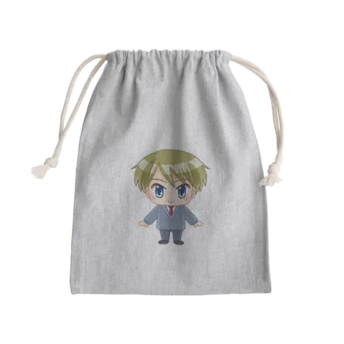 金髪DK君 Mini Drawstring Bag