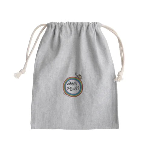 みるらメロンパン(雲なしバージョン) Mini Drawstring Bag