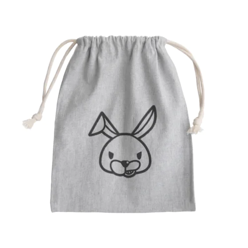 北野商店　北野笑店　ワルウサギ　 Mini Drawstring Bag