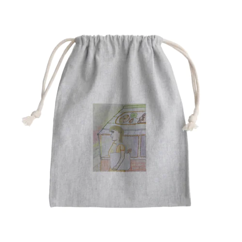 川桜 Mini Drawstring Bag