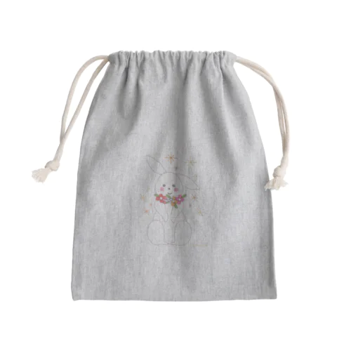 たんたか☆tantaka☆うさぎ Mini Drawstring Bag