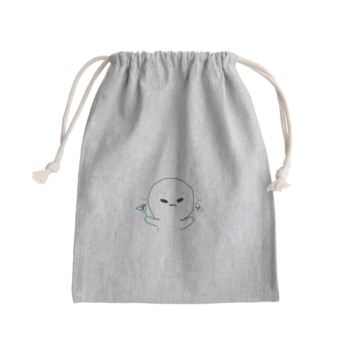 宇宙人のゴンザブロウ👽 Mini Drawstring Bag