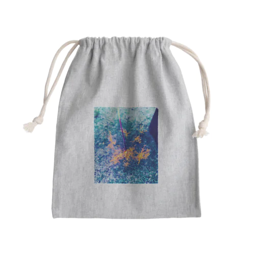 線香花火 Mini Drawstring Bag