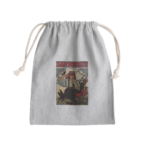 『モラヴィアの教師聖歌隊』(1911) アルフォンス・マリア・ミュシャ Mini Drawstring Bag