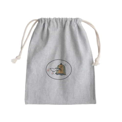 ロウリュハット Mini Drawstring Bag