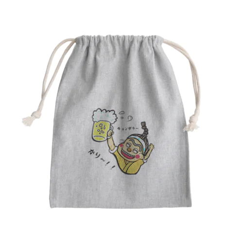 沖縄シリーズ　チョンダラー　カリー Mini Drawstring Bag