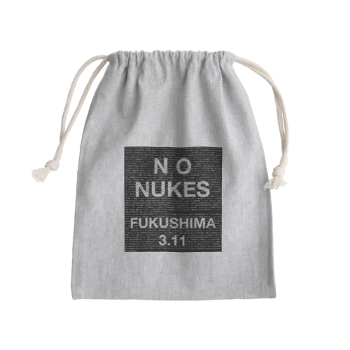 No Nukes Fukushima 3.11 きんちゃく