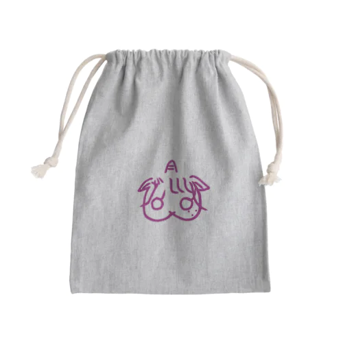 根古水ヒメの『ゆるヒメ』第2弾ฅ^ơωơ^ฅ♡ Mini Drawstring Bag