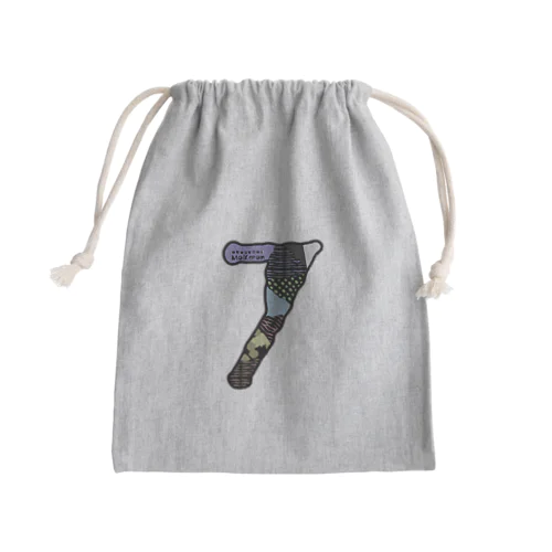 MolKaron７　gara7 Mini Drawstring Bag