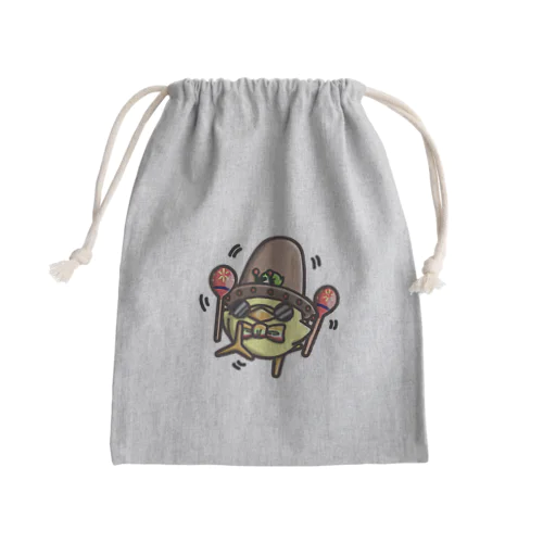 あみーご男爵 Mini Drawstring Bag