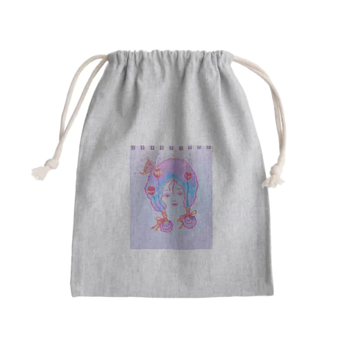 春だね Mini Drawstring Bag