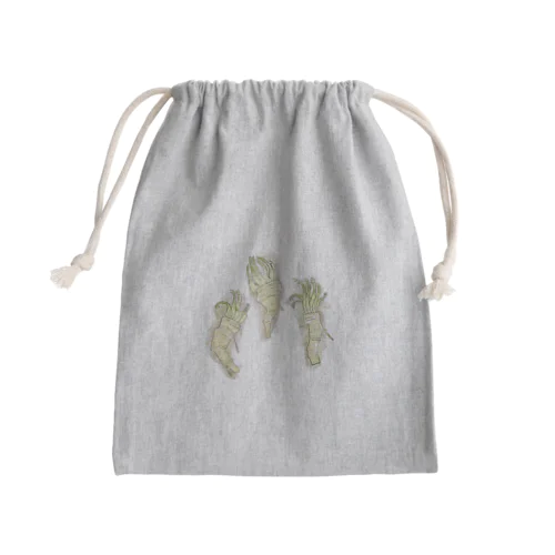 山わさび０１C Mini Drawstring Bag